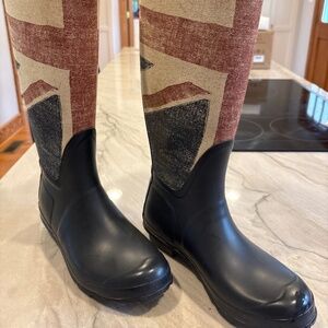 Hunter Union Jack Boots Wellingtons